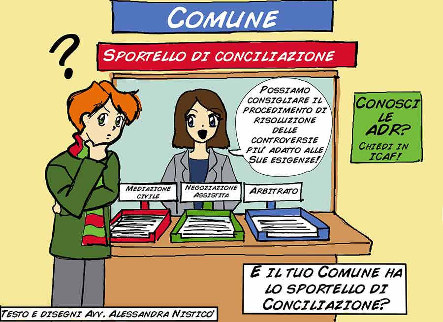 Accordo Possibile Icaf Divulgazione sul terrirorio Fumetto