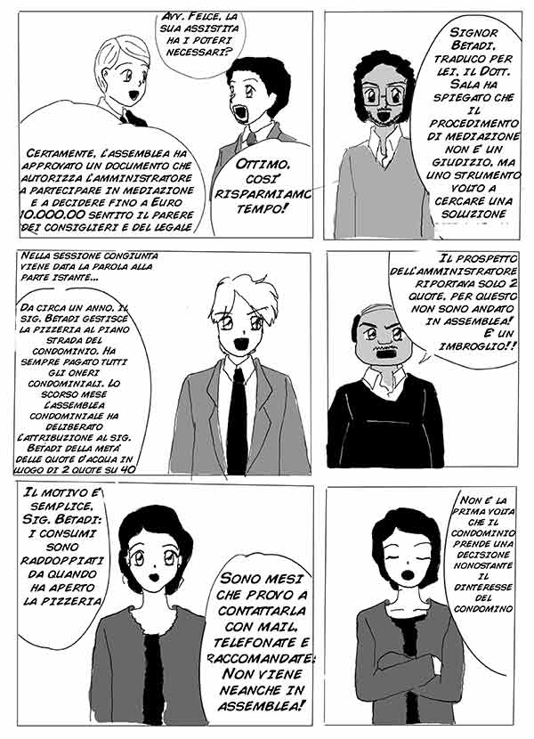 Contestazione di delibera assemblare Fumetto Tavola 2