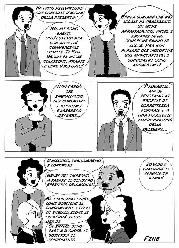 Contestazione di delibera assemblare Fumetto Tavola 4