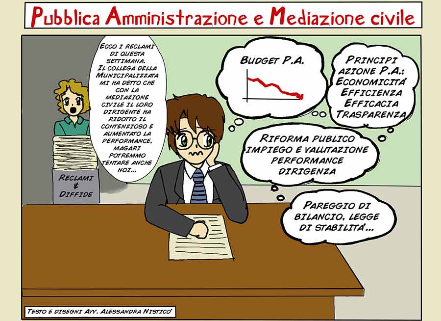 Pubblica amministrazione Icaf Accordo Possibile Fumetto