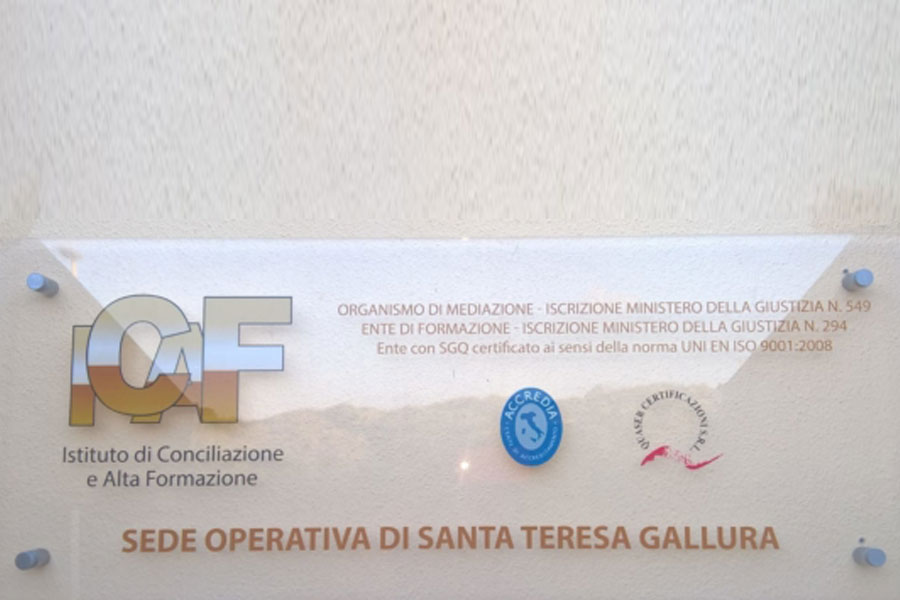 Scopi la Sede operativa a Santa Teresa di Gallura ICAF