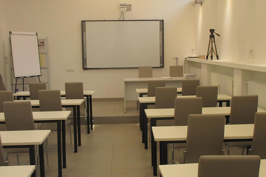 Istituto ICAF Sede Milano aule spaziose