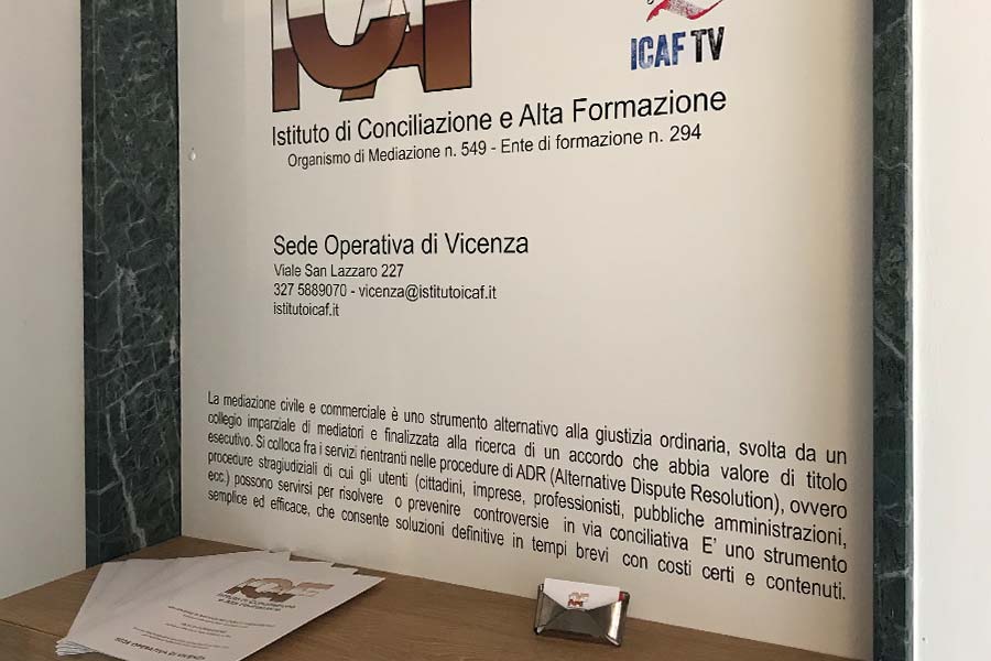 Sede presso Vicenza ICAF